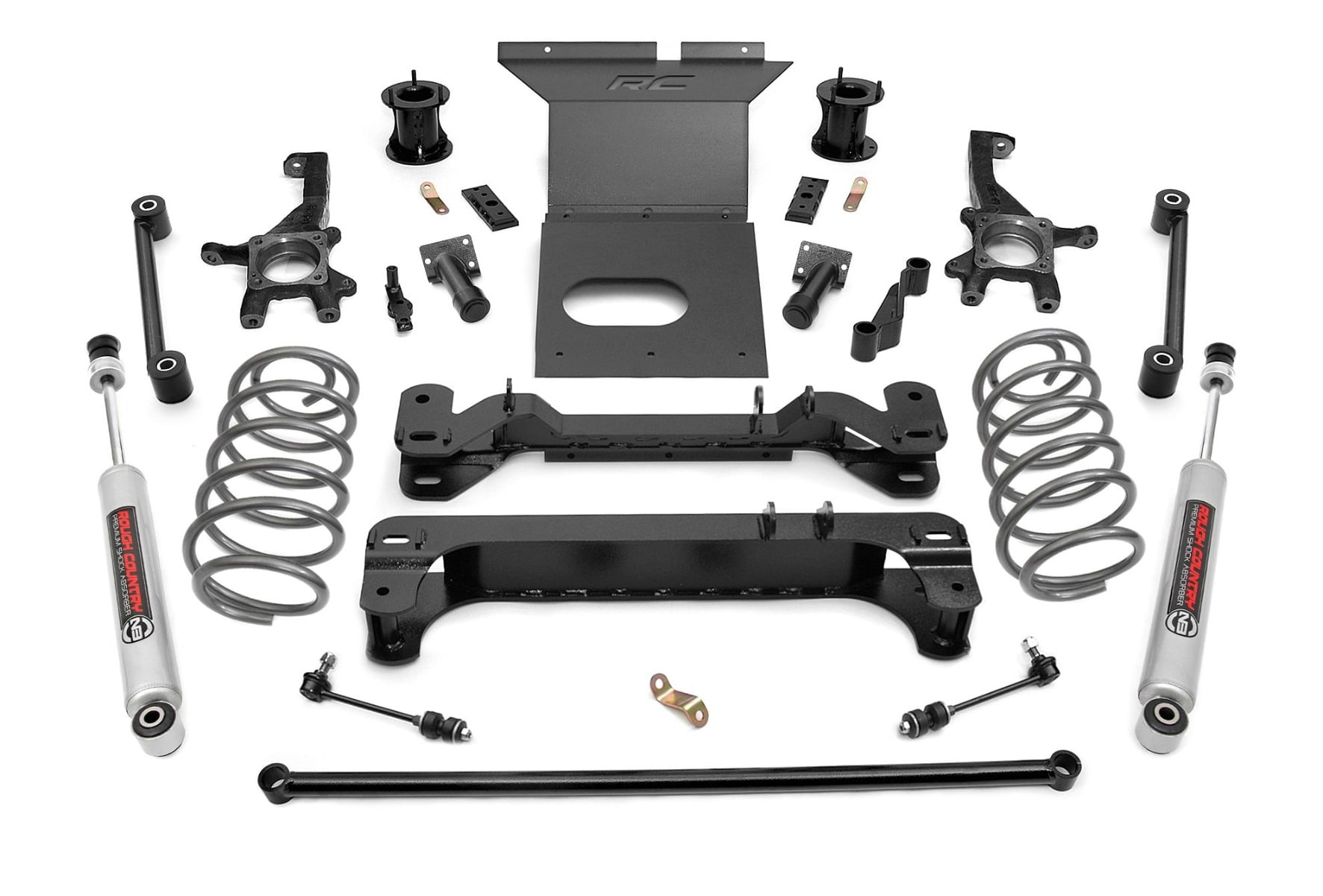 6 Inch Lift Kit Toyota FJ Cruiser 2WD/4WD (2007-2009) Rough Country