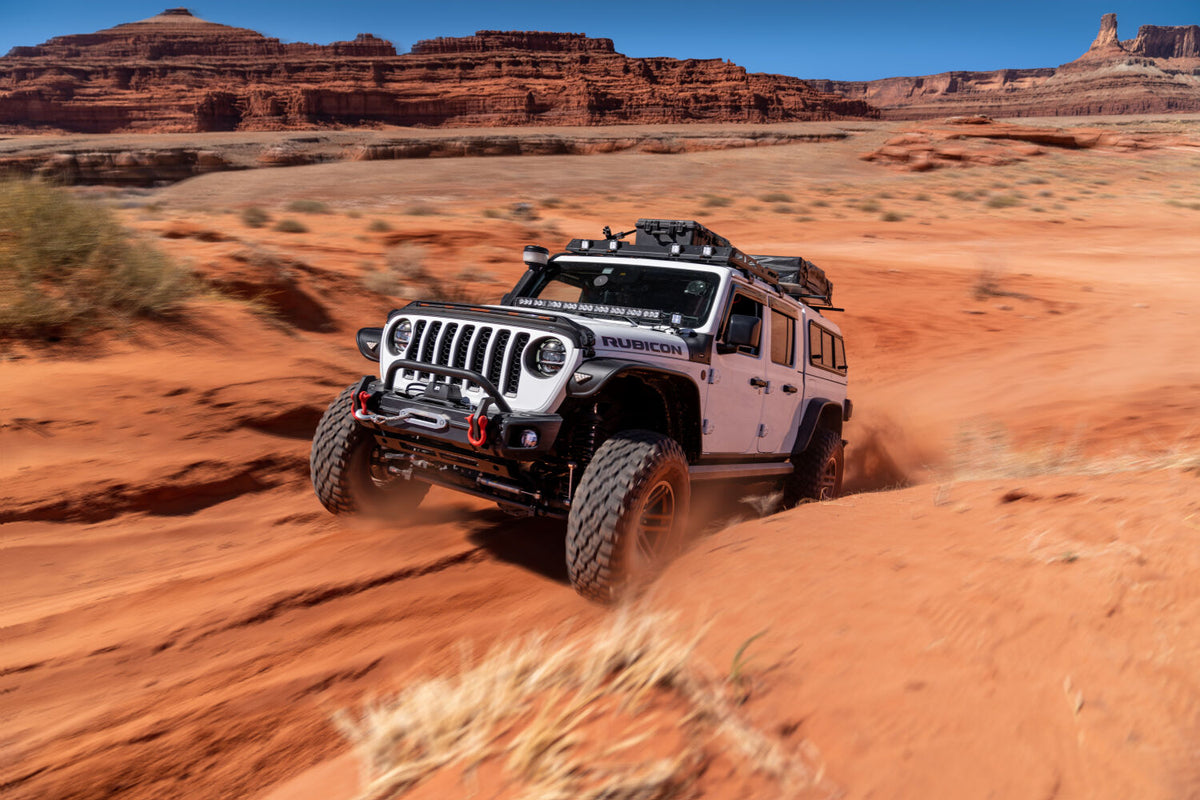 PowerStep XL Electric Boards For 2020-2026 Jeep Gladiator AMP Research