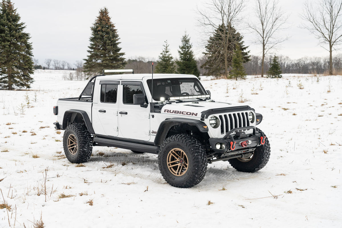 PowerStep XL Electric Boards For 2020-2026 Jeep Gladiator AMP Research