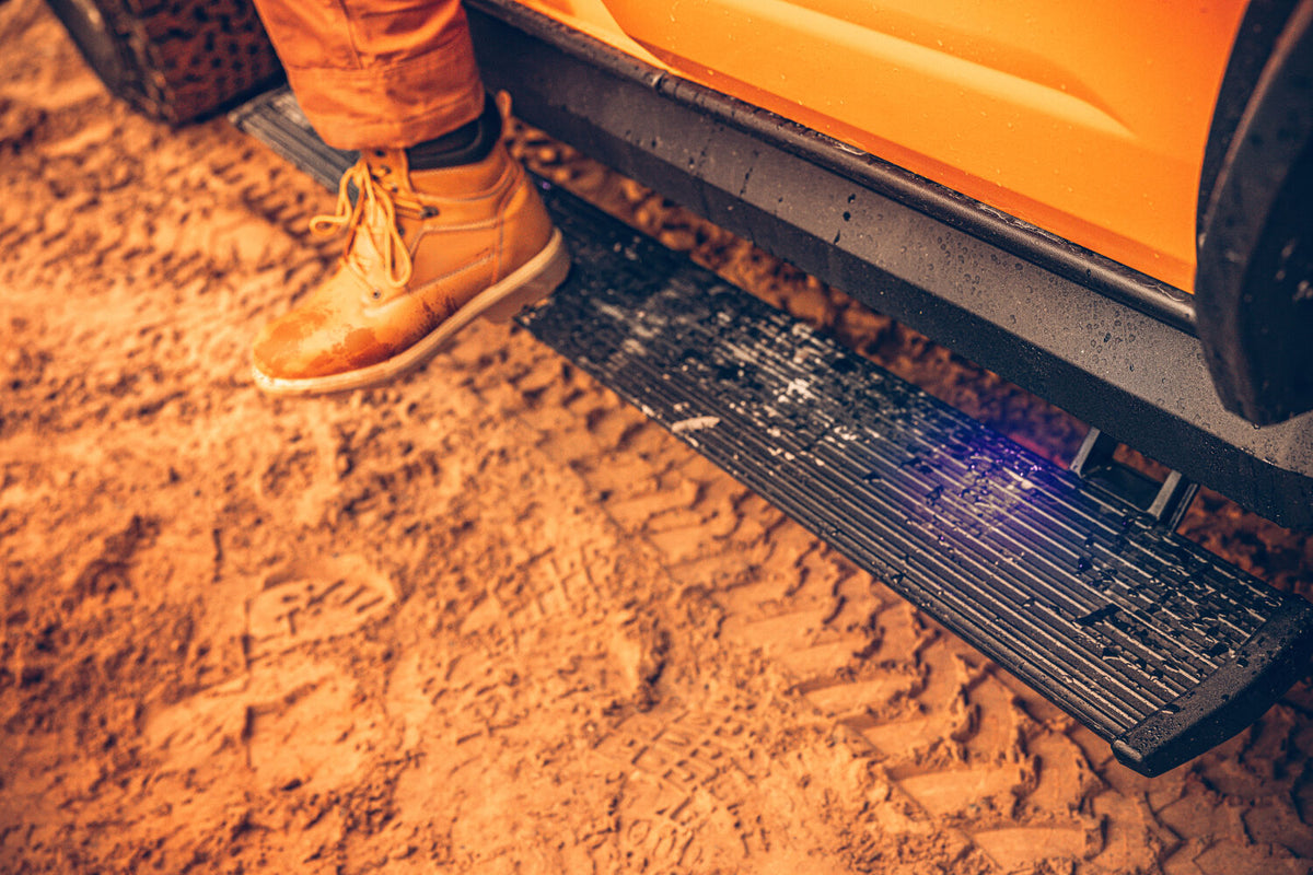 PowerStep XL Electric Running Boards For 21-26 Ford Bronco 4-Dr AMP Research