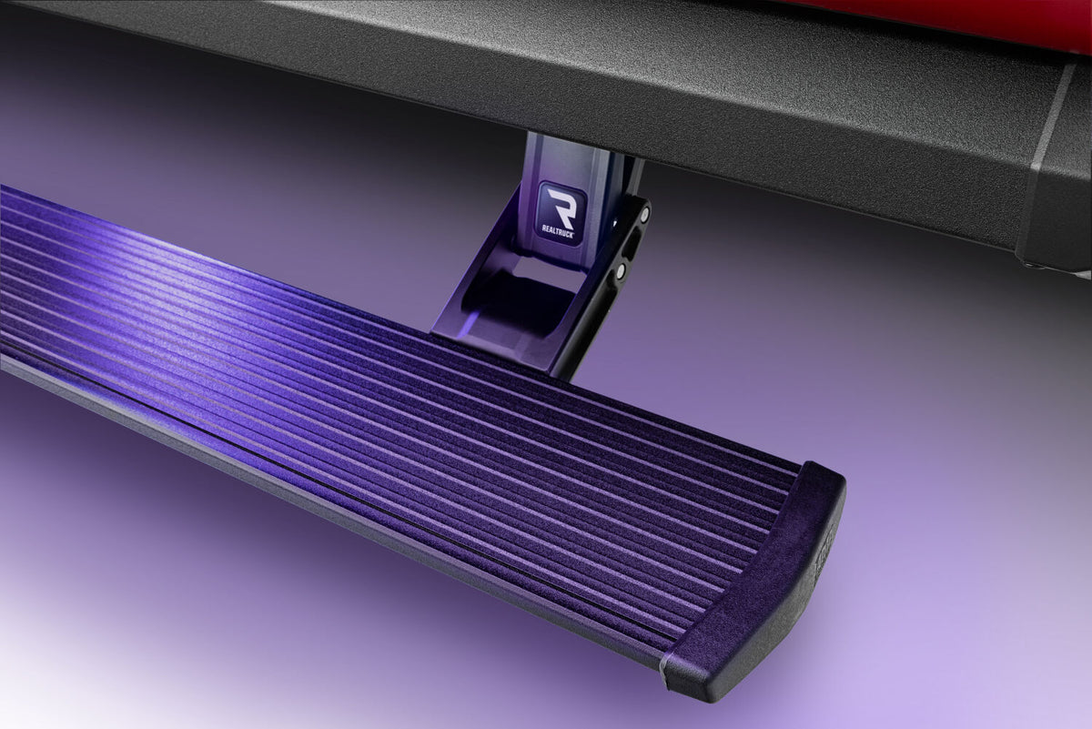 PowerStep XL Electric Running Boards For 21-26 Ford F-150 CrewCab Excludes Powerboost 22-26 Lightning AMP Research