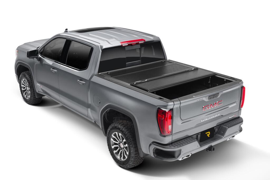 BAKFlip F1 Hard Folding Truck Bed Cover Rails Mounted Low Enough To Use Standard C Clamps 88-13  C/K Pickup/Silverado/Sierra 1500/1988-2014 2500 HD/3500 HD 6 Foot 6 Inch Bed BAK