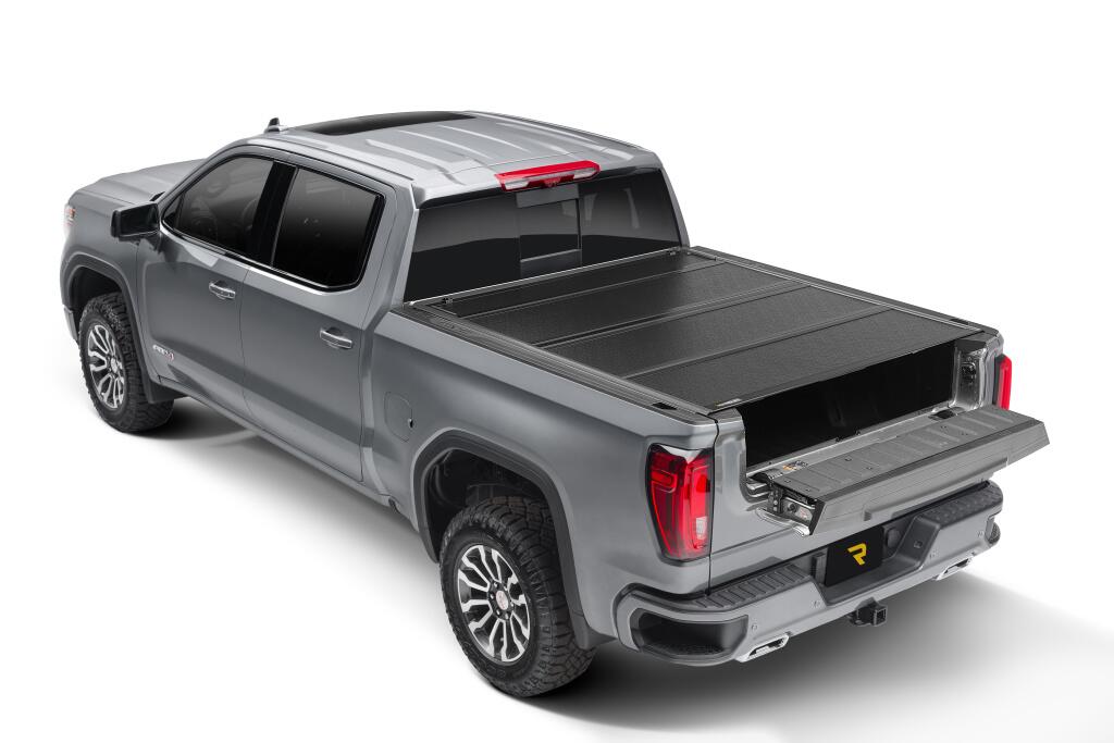 BAKFlip F1 Hard Folding Truck Bed Cover 2014-2018 (2019 Legacy/Limited) Silverado/Sierra 5 Foot 9 Inch Bed BAK