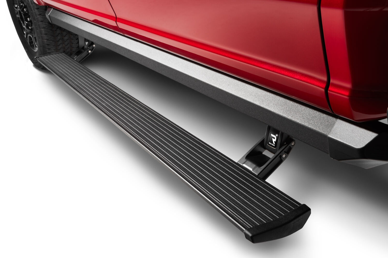 PowerStep XL Electric Running Boards Plug N Play System For 20-21 Ford F-250/F-350/F-450 SuperCrew Cab 22 F-250/350/450 XL/XLT Crew Cab AMP Research