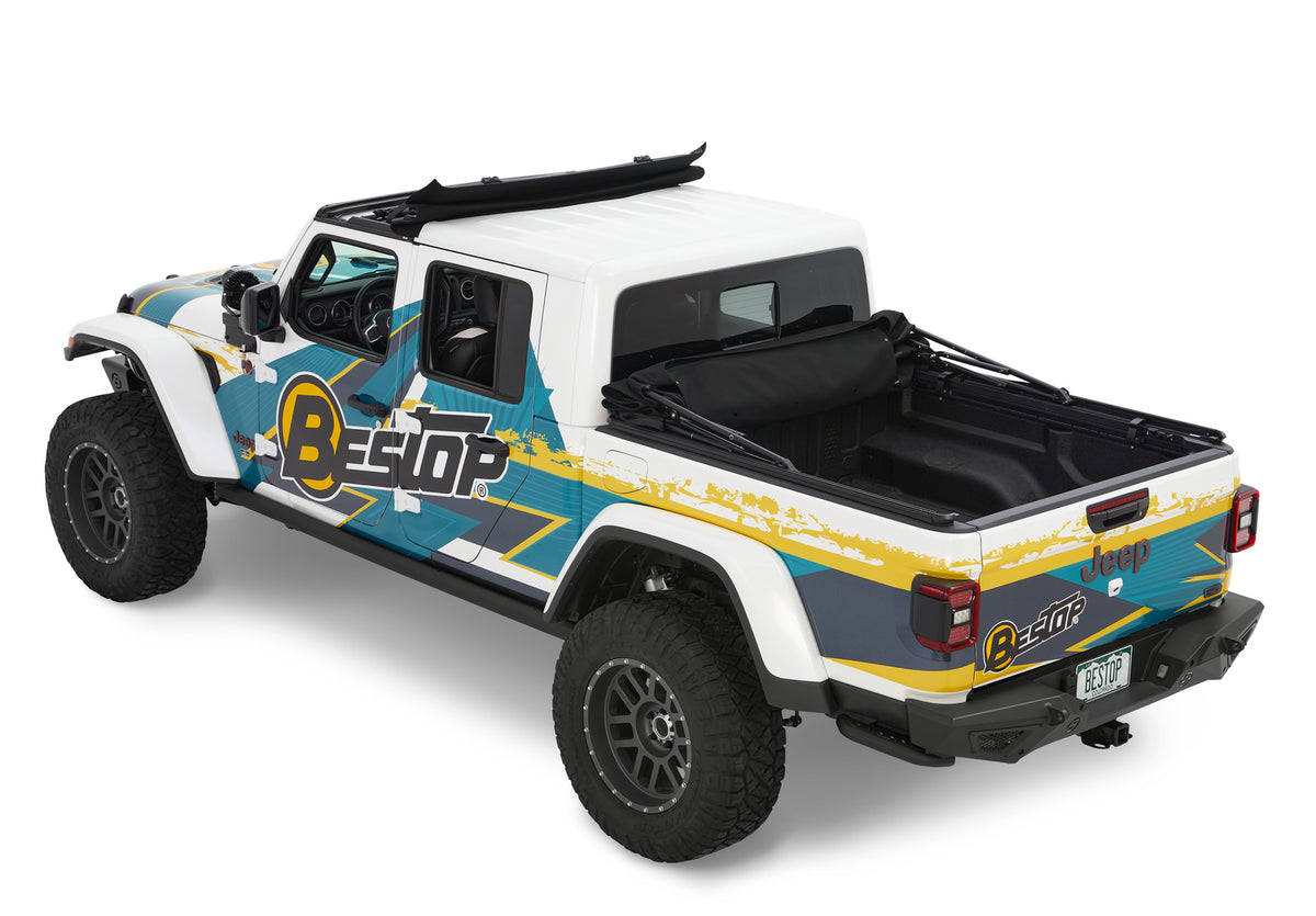 Supertop for Truck 2 '20-26 Gladiator For 5 ft. bed Black Diamond Bestop