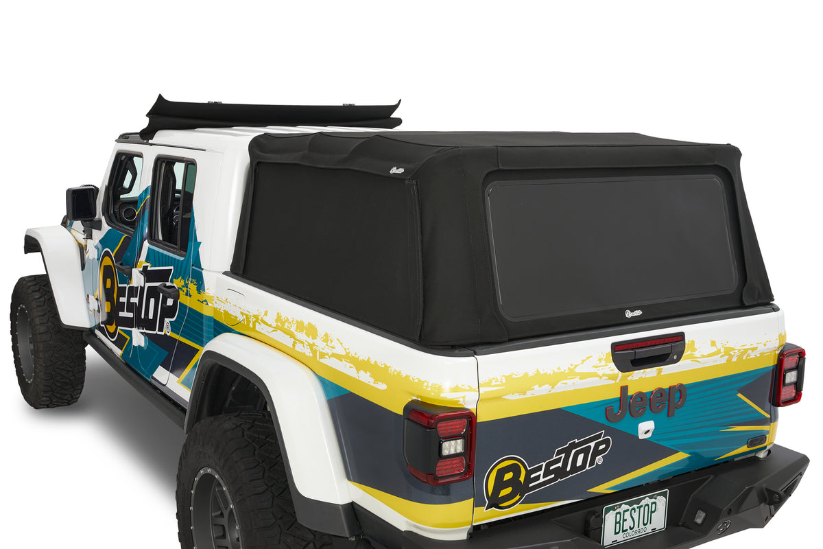 Supertop for Truck 2 '20-26 Gladiator For 5 ft. bed Black Diamond Bestop