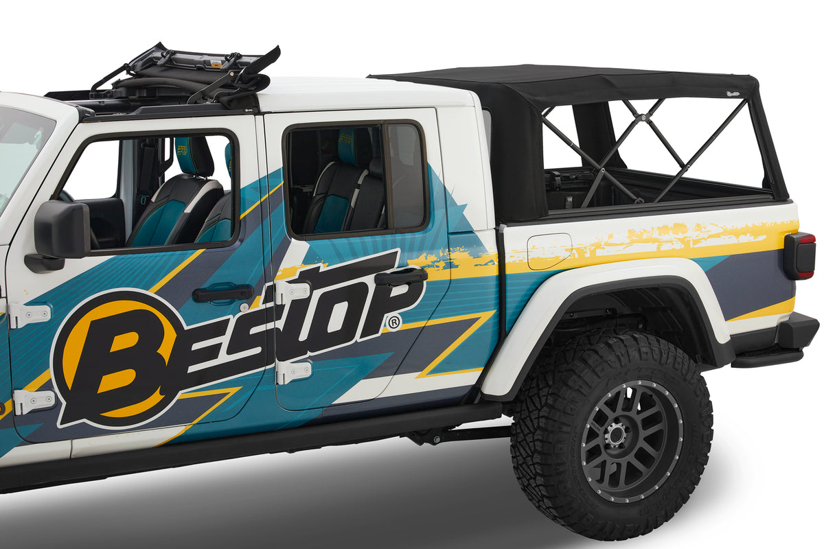 Supertop for Truck 2 '20-26 Gladiator For 5 ft. bed Black Diamond Bestop