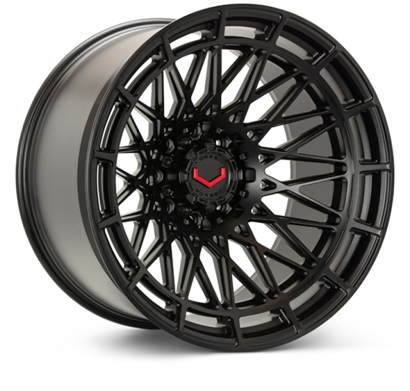 Vossen LCX-03 24x10 - 8x180 - ET+15 - Deep - 124.3 - Satin Black Wheel