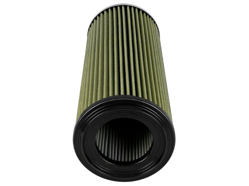 Afe Magnum FORCE intake replacement air filter featuring a cylindrical design with a 6-inch outer diameter and 15-inch height.