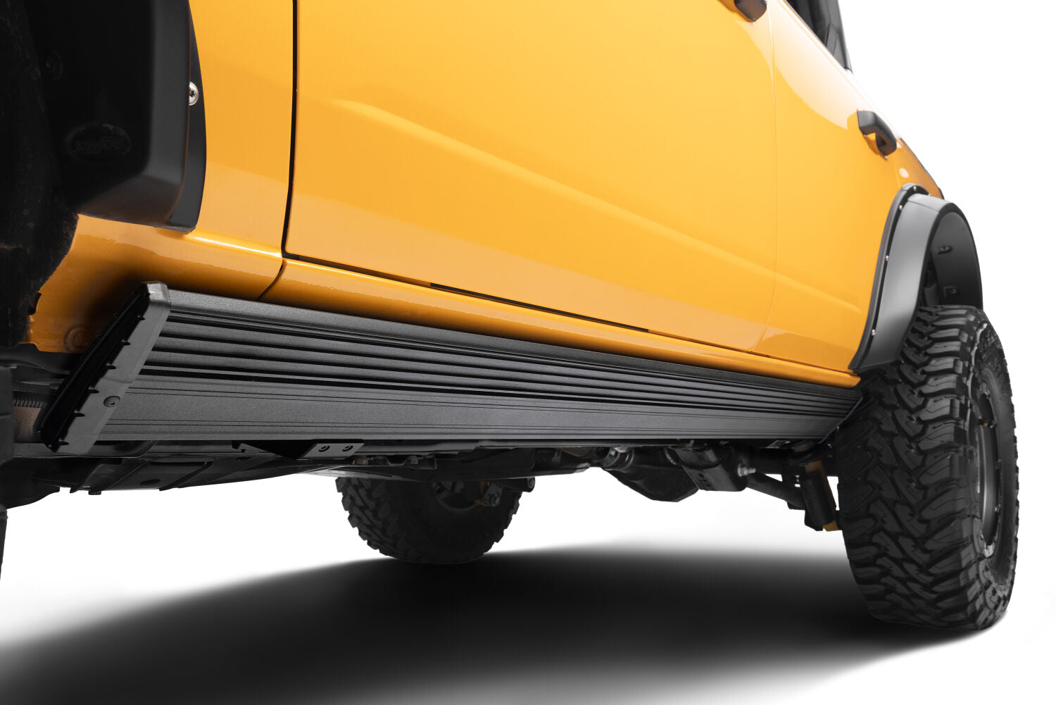 PowerStep Xtreme Running Boards Plug N Play System For 2021-2024 Ford Bronco AMP Research