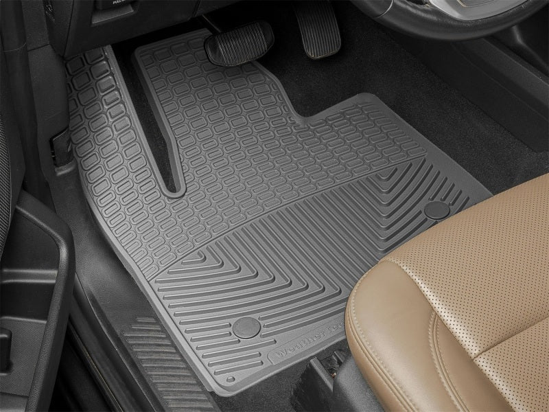 WeatherTech 2018+ Ford Expedition / Expedition Max Front Rubber Mats - Grey