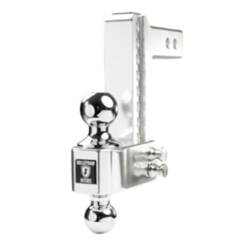 BulletProof Hitches 2.0" Aluminum Medium Duty 6" Drop/Rise Hitch Model AL206