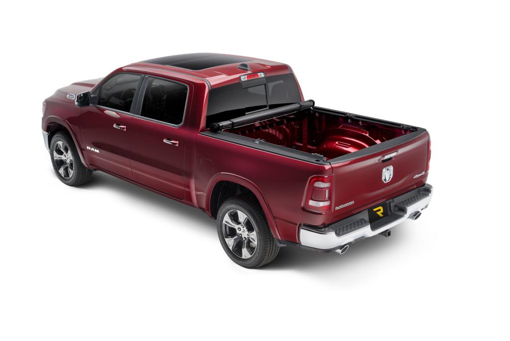 Deuce Tonneau Cover Black 2019-2027 (New Body Style) Ram 5 Foot 7 Inch Bed without RamBox without Multifunction Tailgate Truxedo