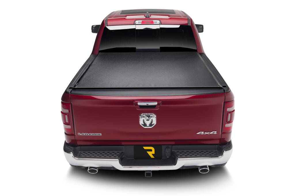 Deuce Tonneau Cover Black 2019-2027 (New Body Style) Ram 5 Foot 7 Inch Bed without RamBox without Multifunction Tailgate Truxedo