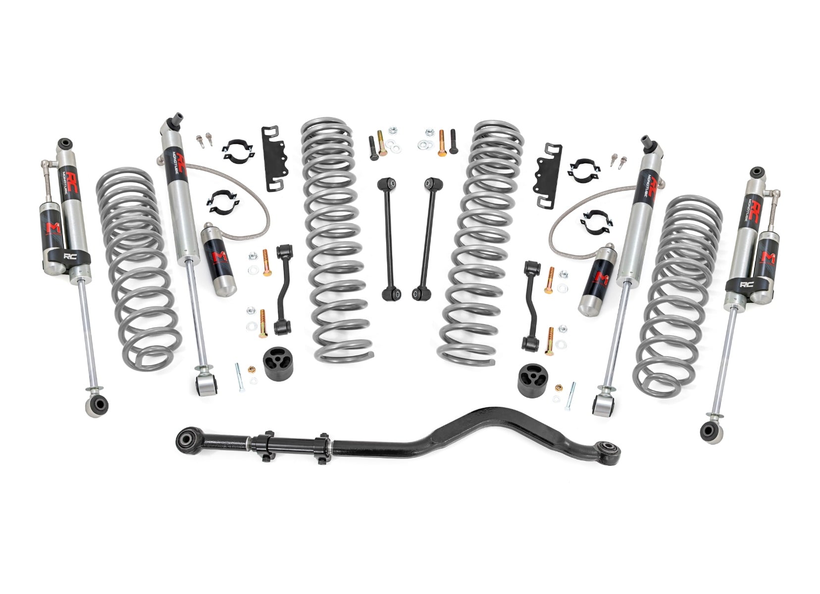 3.5 Inch Lift Kit Springs M1R Jeep Gladiator JT 4WD (2024-2025) Rough Country