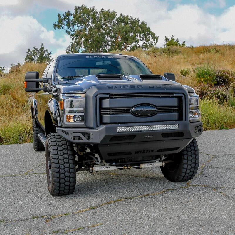 Westin 11-16 Ford F-250/350/450/550 Pro-Mod Skid Plate - Tex. Blk