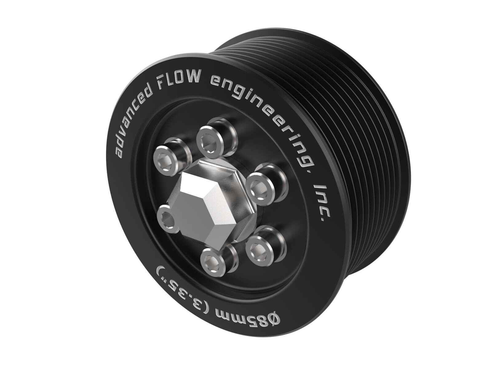 Supercharger Power Pulley Kit w/ Hub Dodge Charger/Challenger Hellcat 15-23 V8-6.2L (sc) aFe Power