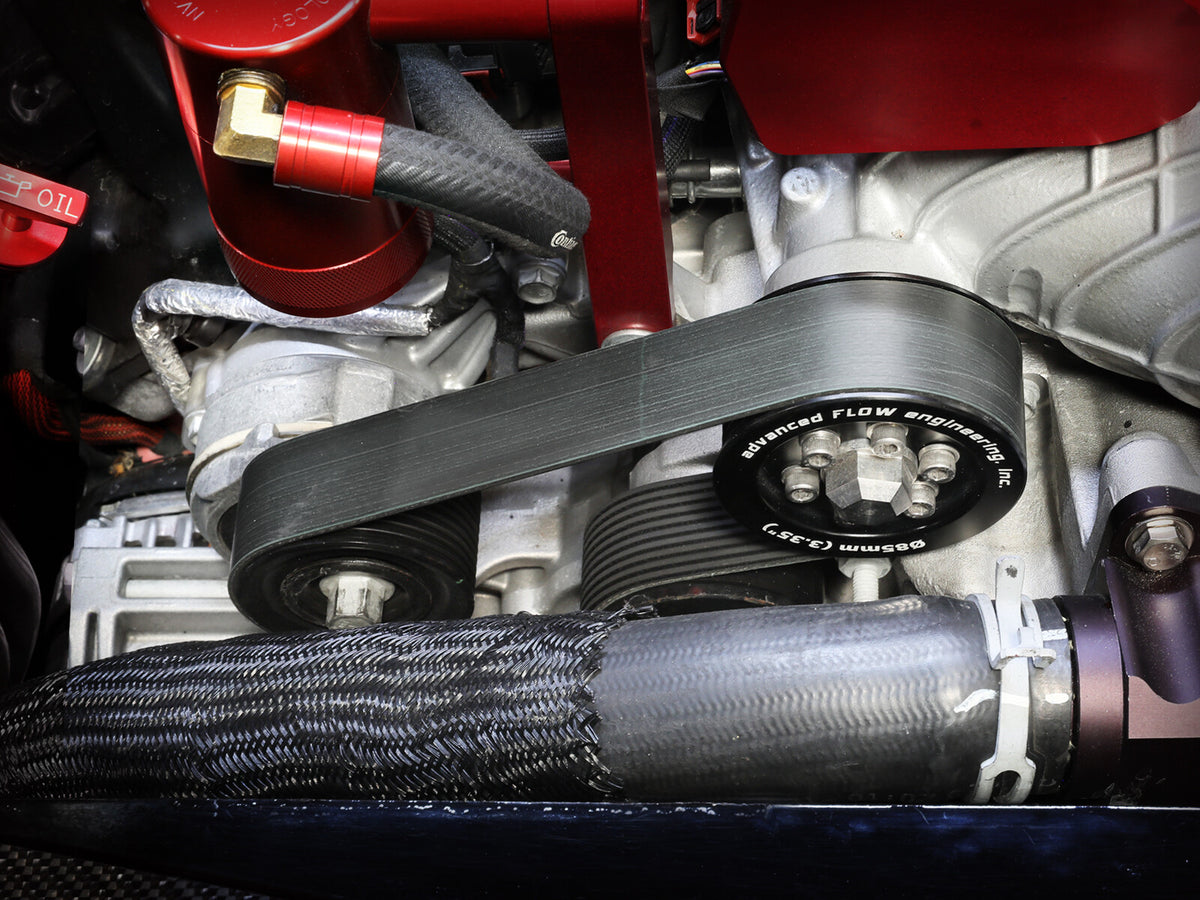 Supercharger Power Pulley Kit w/ Hub 3.35 Inch Dodge Charger/Challenger Hellcat 15-23 V8-6.2L (sc) aFe Power