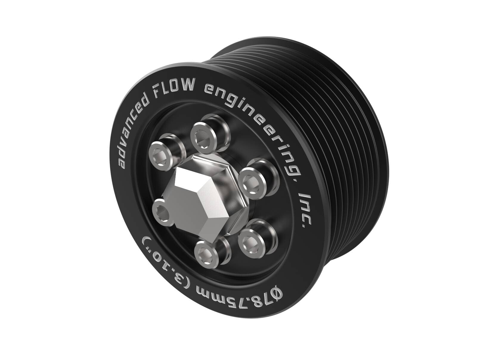 Supercharger Power Pulley Kit w/ Hub Dodge Charger/Challenger Hellcat 15-23 V8-6.2L (sc) aFe Power
