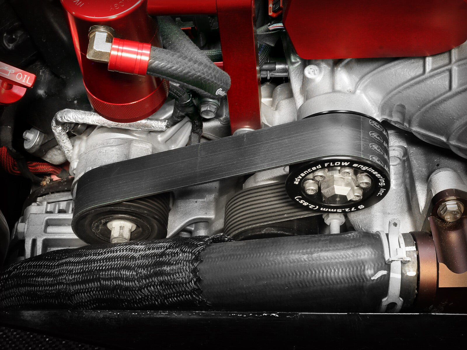 Supercharger Power Pulley Kit w/ Hub Dodge Charger/Challenger Hellcat 15-23 V8-6.2L (sc) aFe Power