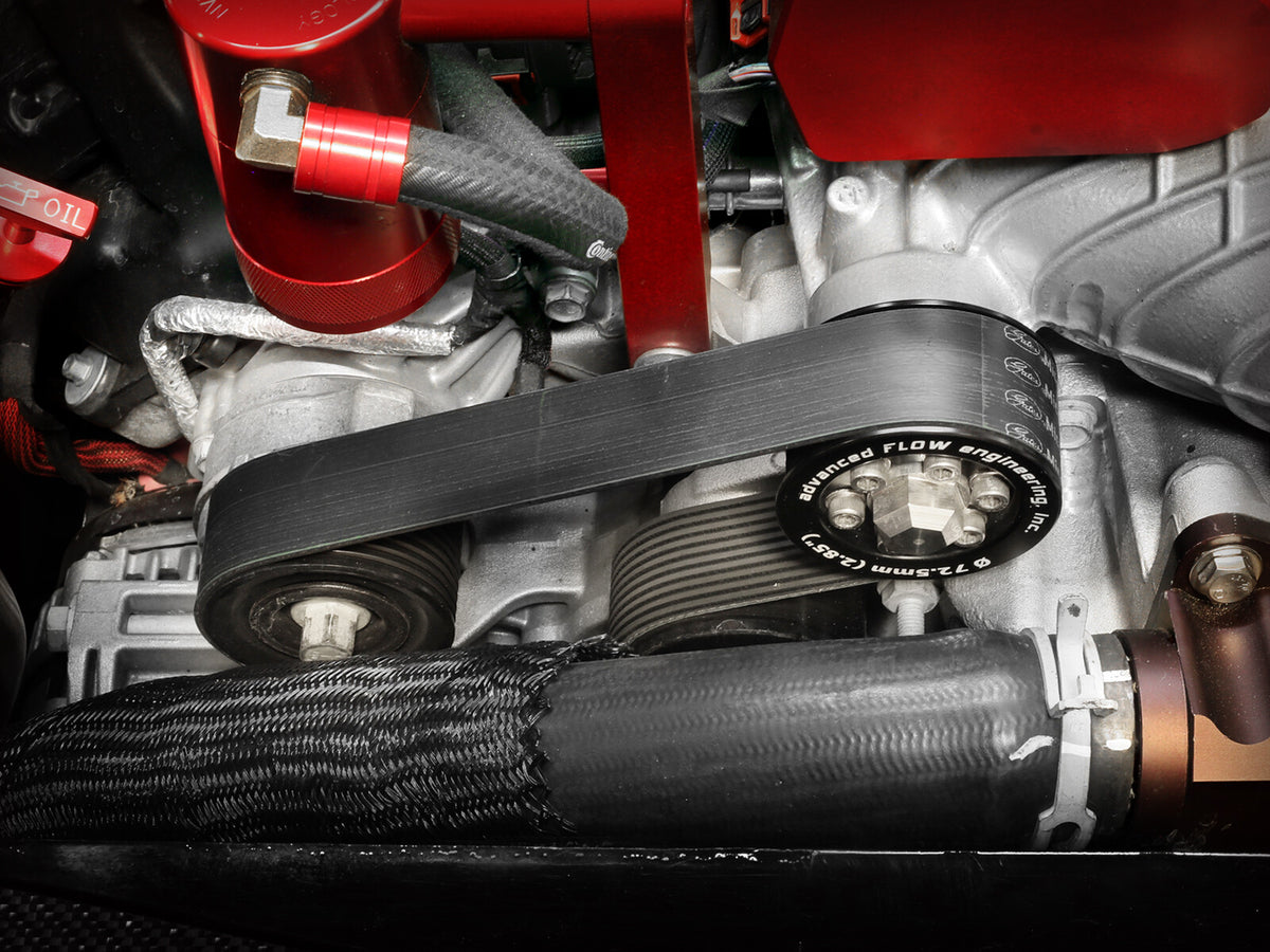Supercharger Power Pulley Kit w/ Hub 2.85 Inch Dodge Charger/Challenger Hellcat 15-23 V8-6.2L (sc) aFe Power