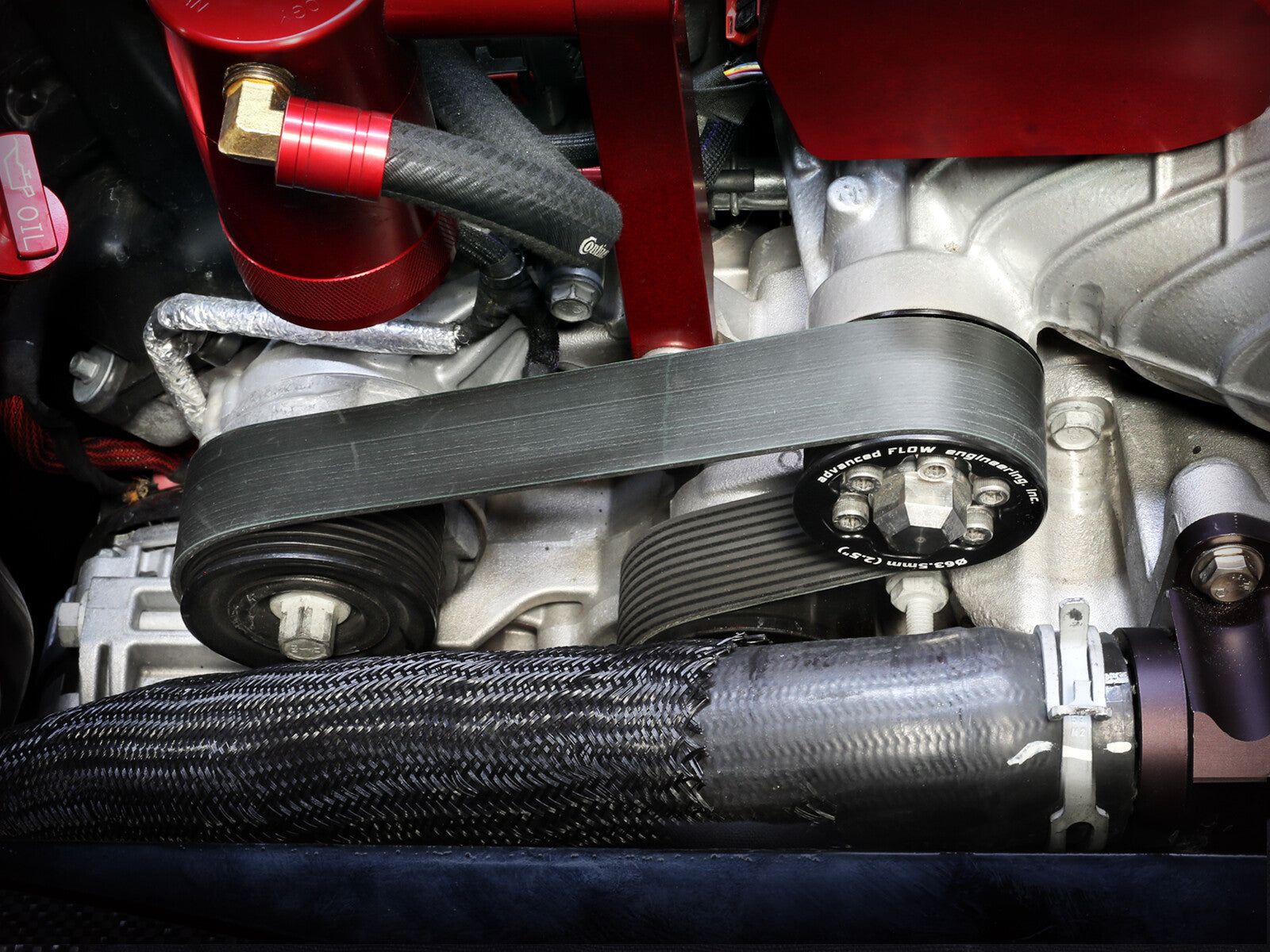 Supercharger Power Pulley Kit w/ Hub Dodge Charger/Challenger Hellcat 15-23 V8-6.2L (sc) aFe Power