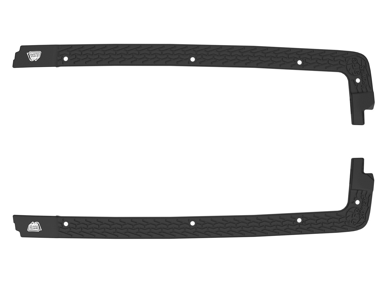 Terra Guard Tub Rail Covers Jeep Wrangler (Jl) 18-26 (2-Door Models w/ 3-Piece Hard-Top Only) aFe Power