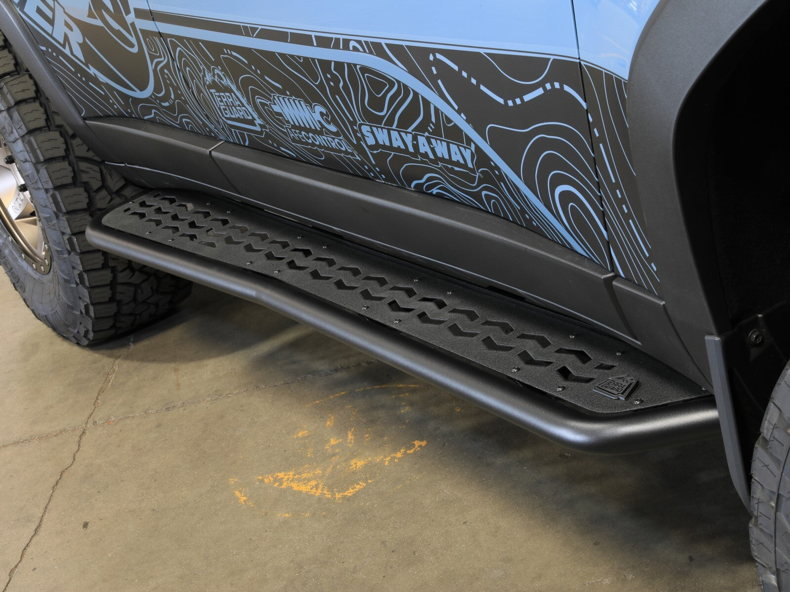 Terra Guard Off-Road Slider Toyota Land Cruiser (J250) 24-26 aFe Power