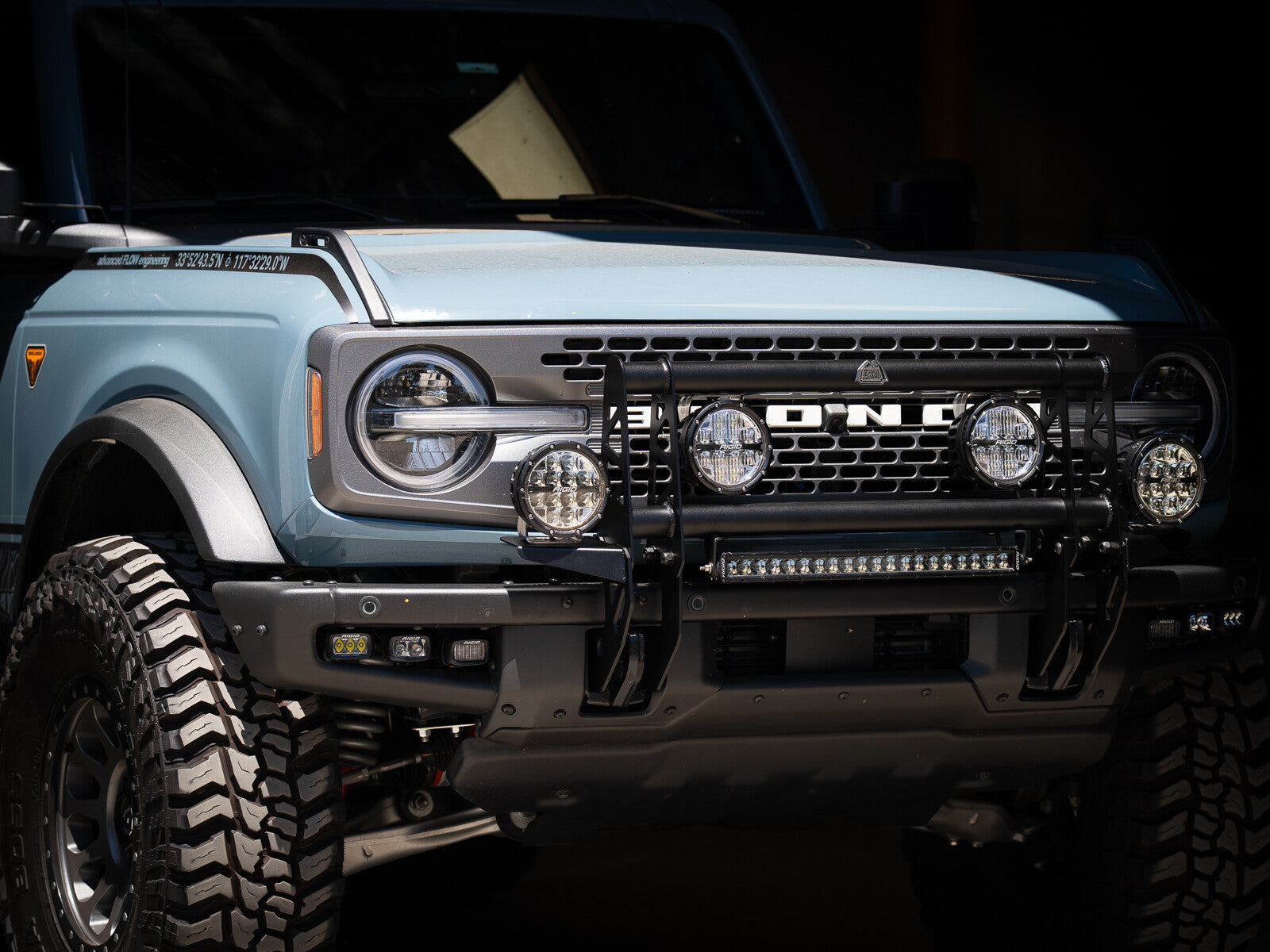 Terra Guard Bull Bar Ford Bronco 21-26 aFe Power