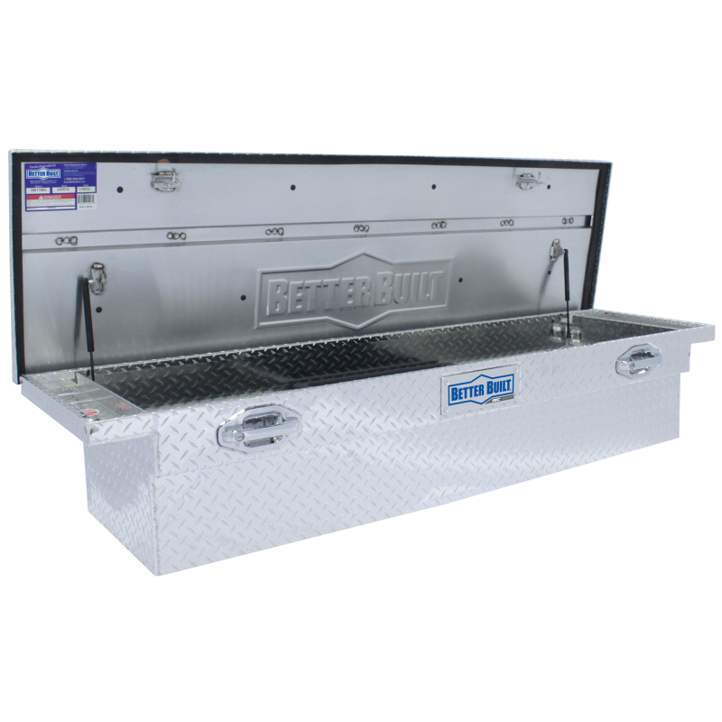 Better Built 71" Bright Aluminum Low Profile Crossover Tool Box Model 79011002