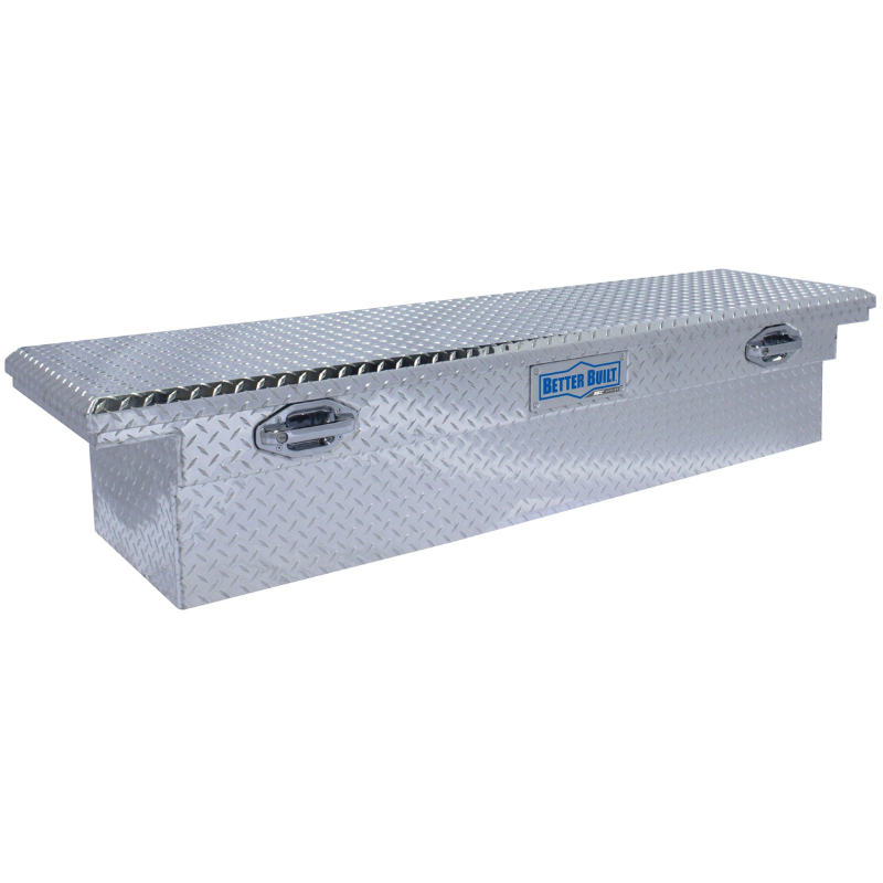 Better Built 69" Bright Aluminum Special Edition Crown Series Low Profile Crossover Tool Box Model 79011003