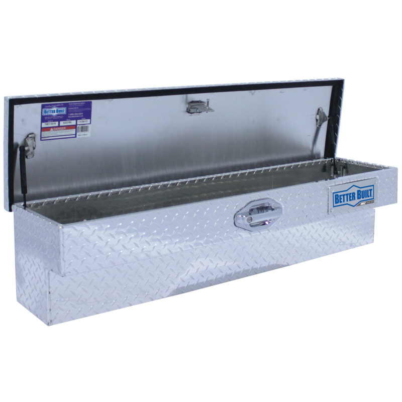 Better Built 48" Bright Aluminum Side Mount Tool Box Model 79011019
