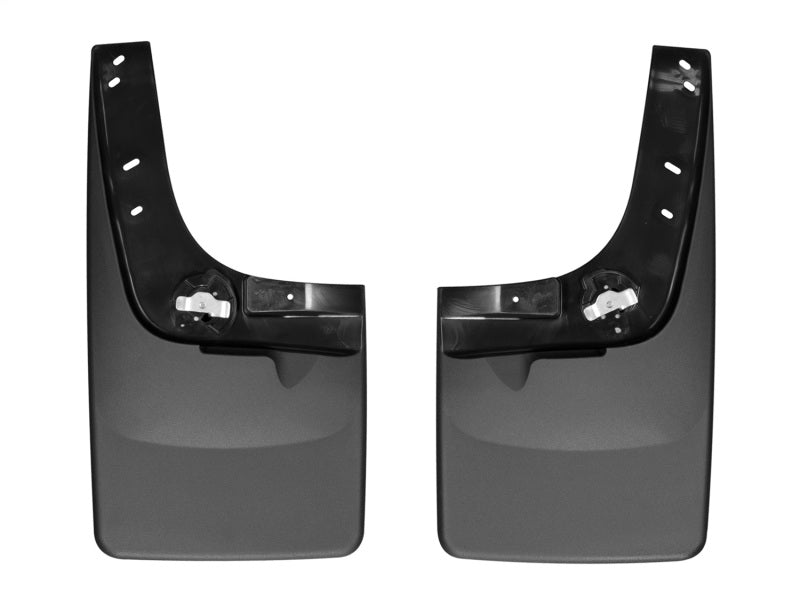 WeatherTech 08-10 Ford F250/F350 No Drill Mudflaps - Black