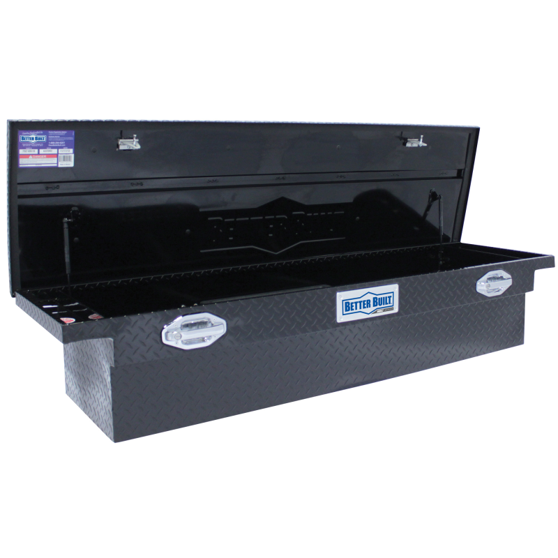 Better Built 69" Gloss Black Aluminum Low Profile Crossover Tool Box Model 79210919