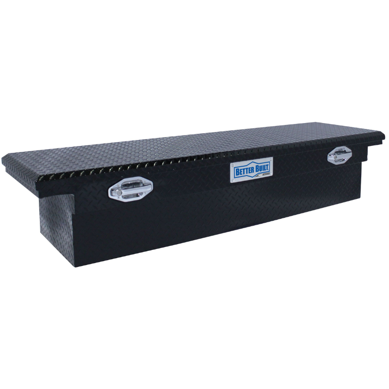 Better Built 71" Gloss Black Aluminum Low Profile Crossover Tool Box Model 79210920
