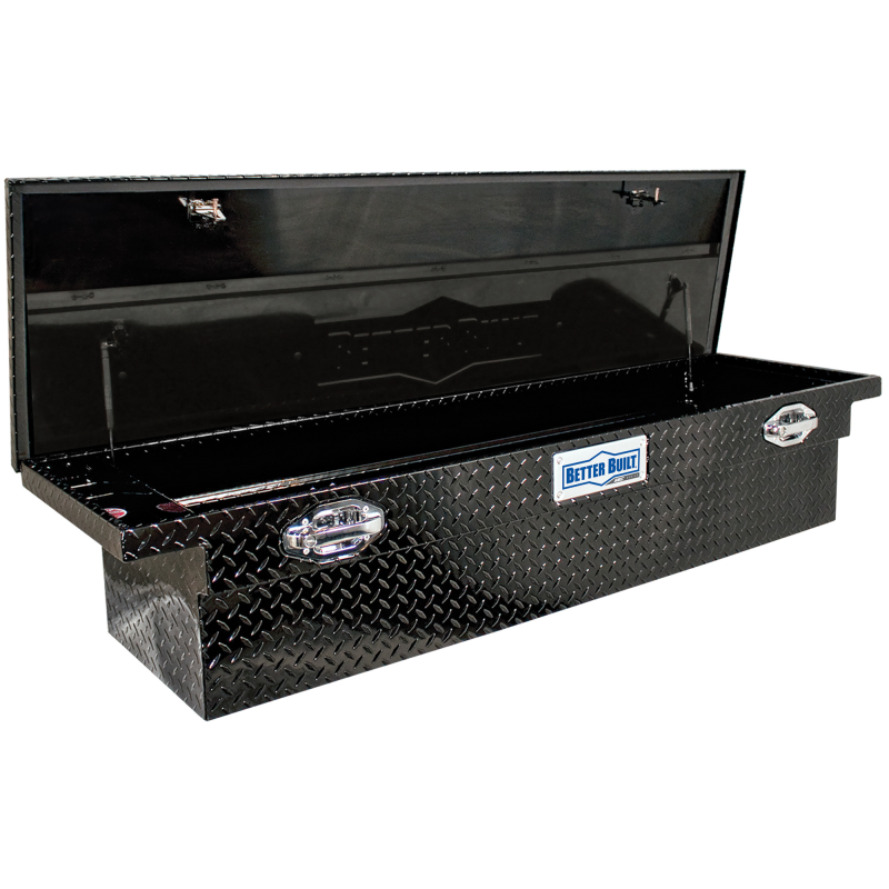 Better Built 71" Gloss Black Aluminum Low Profile Crossover Tool Box Model 79210920