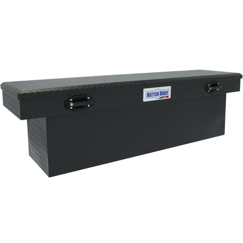 Better Built 69" Matte Black Aluminum Deep Crossover Tool Box Model 79211097