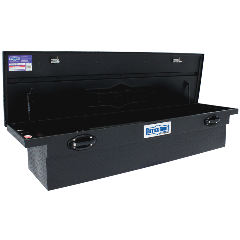 Better Built 71" Matte Black Aluminum Low Profile Crossover Tool Box Model 79211098