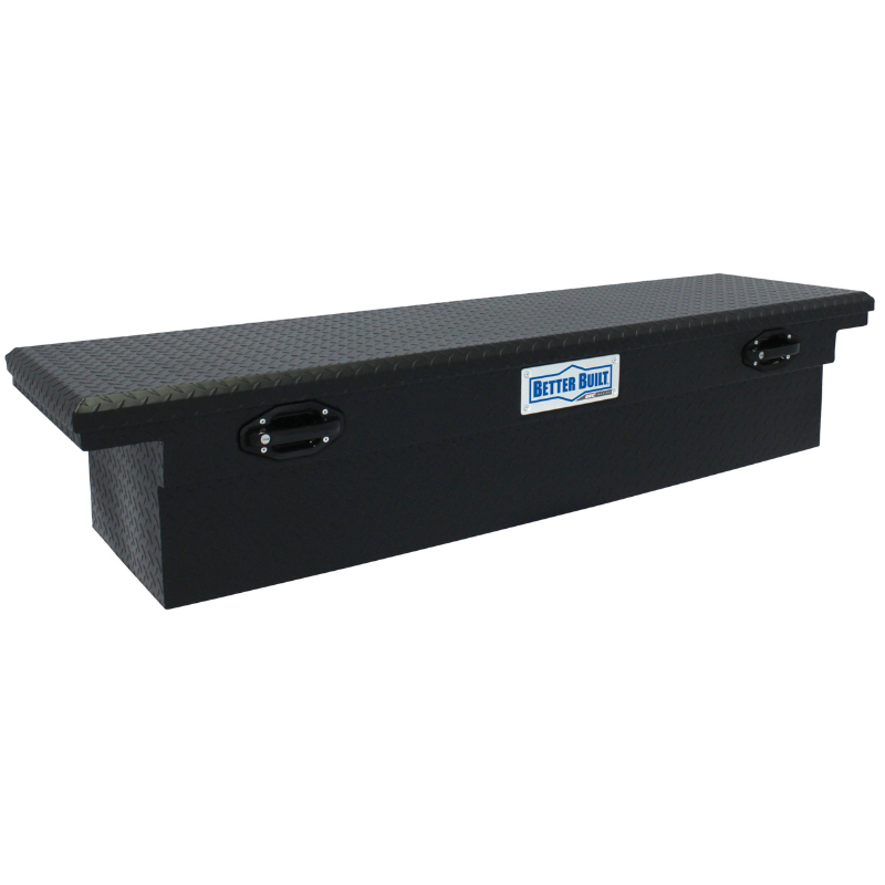 Better Built 71" Matte Black Aluminum Low Profile Crossover Tool Box Model 79211098