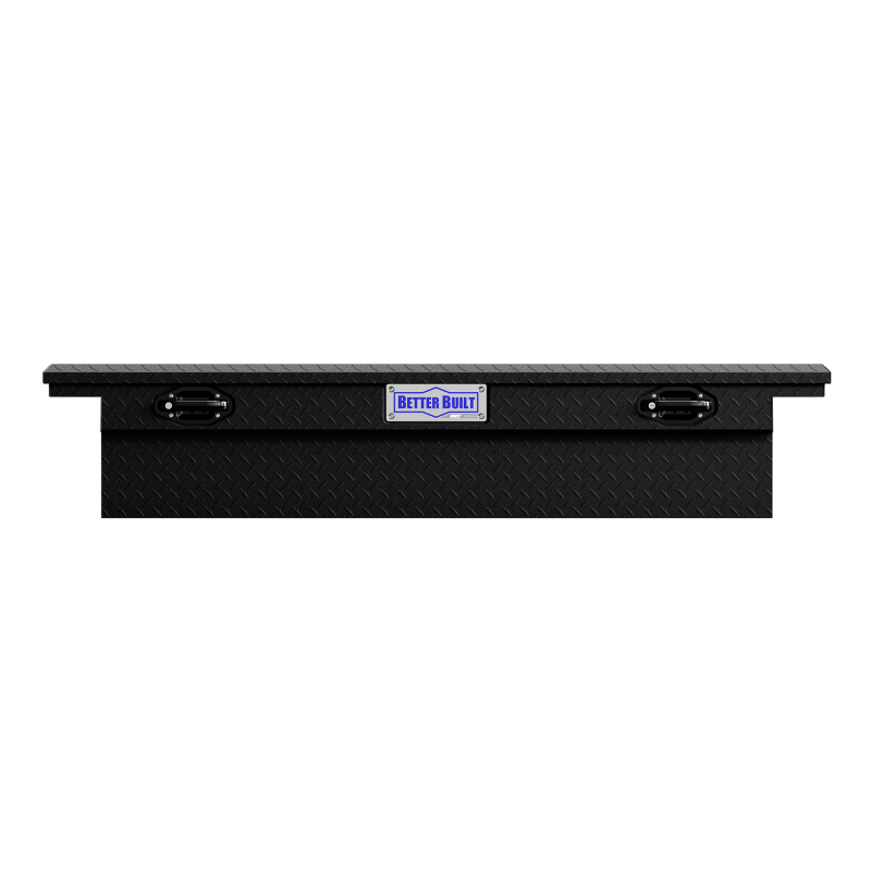 Better Built 69" Matte Black Aluminum Low Profile Crossover Tool Box Model 79211099
