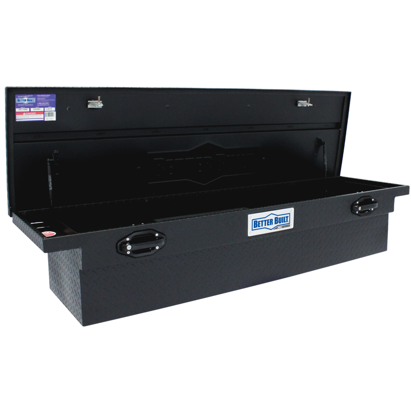 Better Built 69" Matte Black Aluminum Low Profile Crossover Tool Box Model 79211116