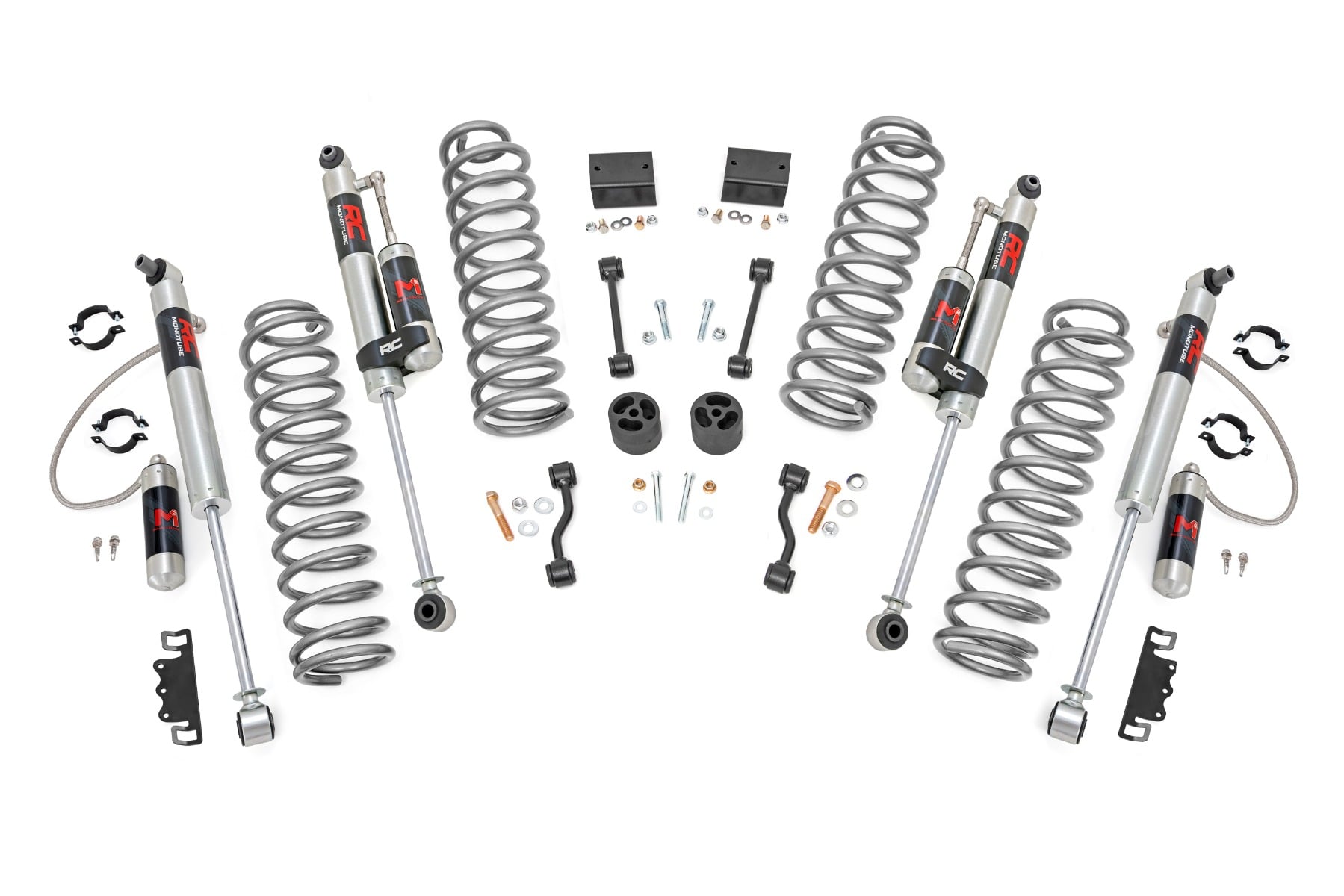 2.5 Inch Lift Kit Coils M1R Jeep Wrangler JL 4WD (2024-2026) Rough Country