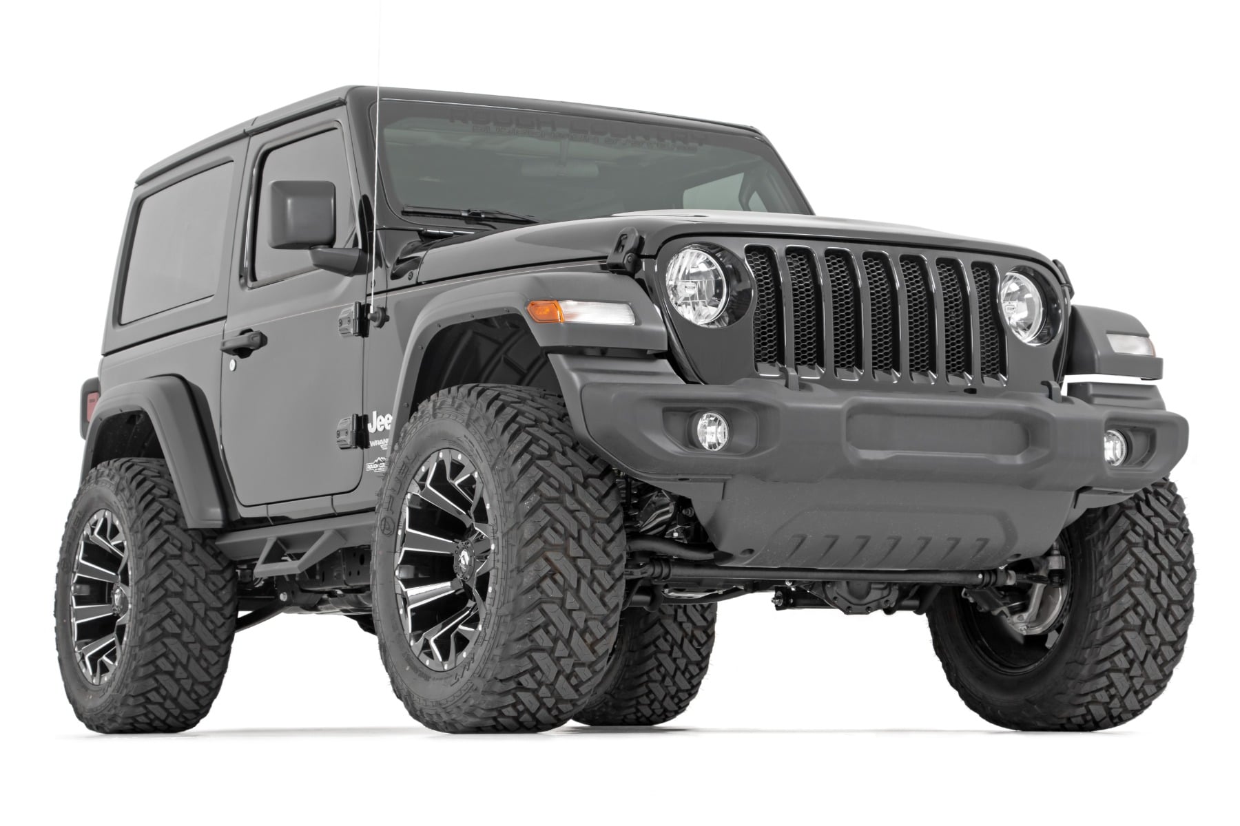 2.5 Inch Lift Kit Coils M1R Jeep Wrangler JL 4WD (2024-2026) Rough Country