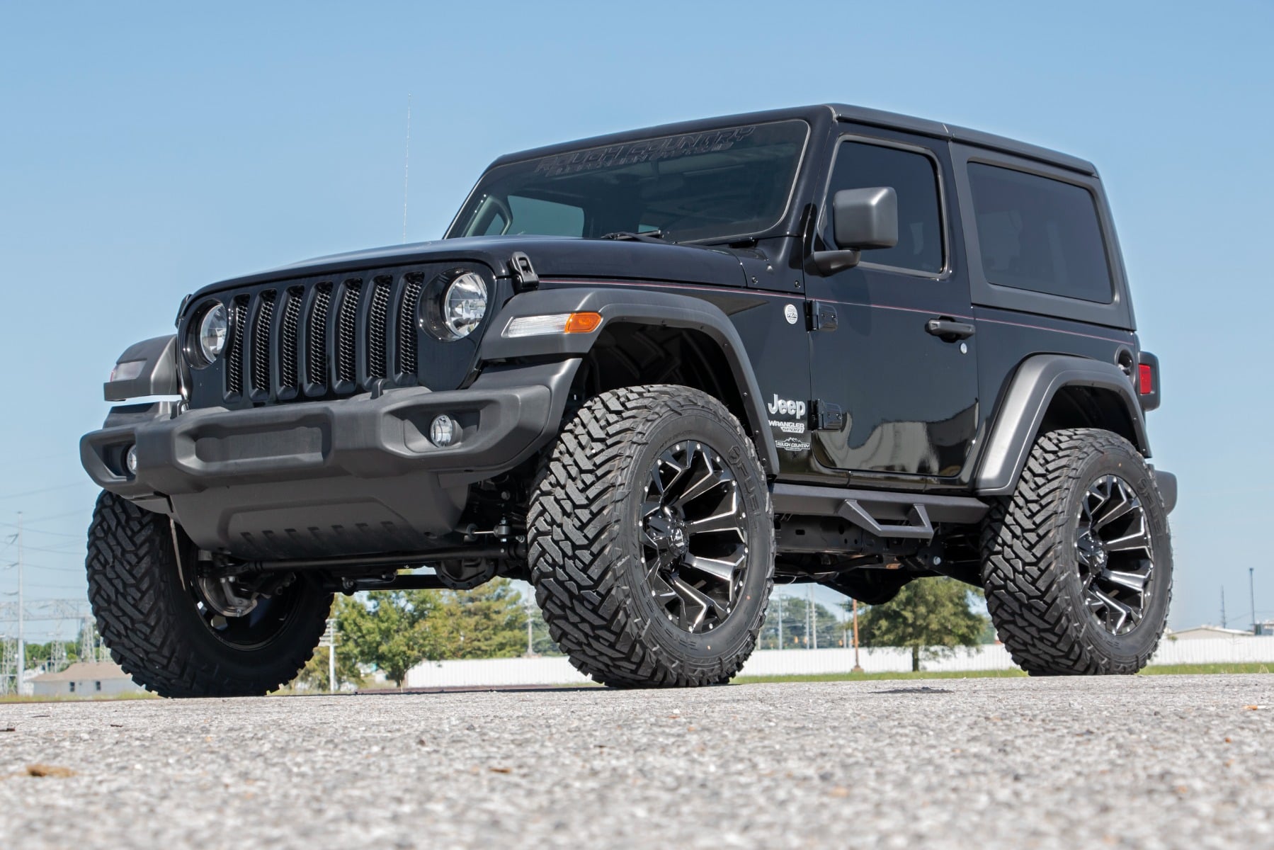 2.5 Inch Lift Kit Coils M1R Jeep Wrangler JL 4WD (2024-2026) Rough Country