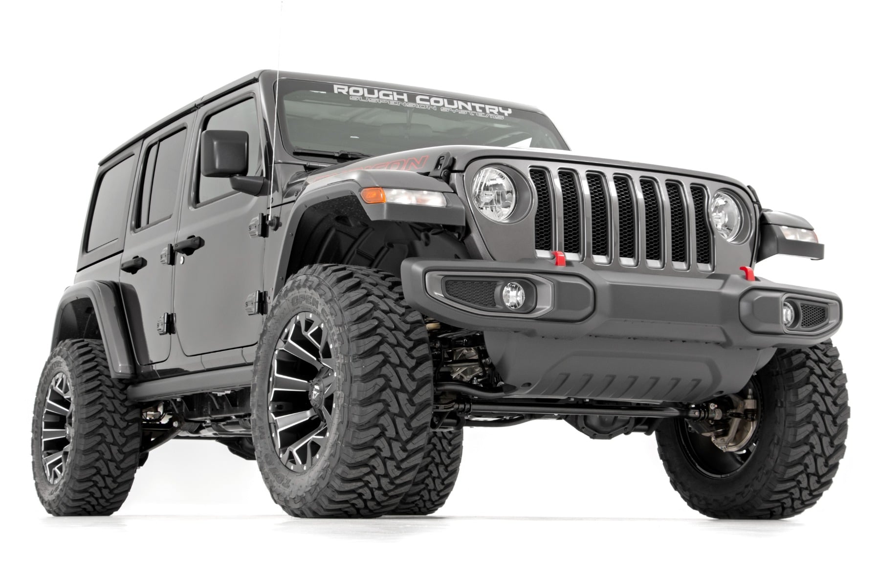 2.5 Inch Lift Kit Coils Jeep Wrangler Unlimited Rubicon 4WD (2024-2026) Rough Country