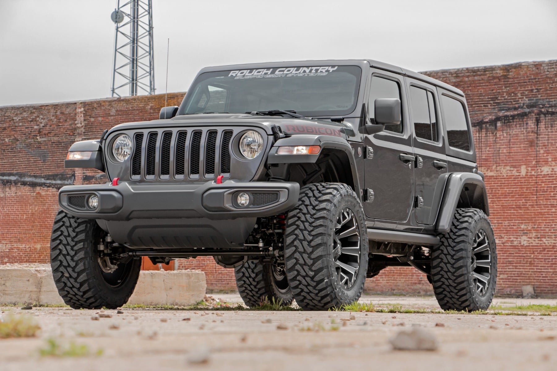 2.5 Inch Lift Kit Coils M1 Jeep Wrangler Unlimited Rubicon 4WD (2024-2026) Rough Country
