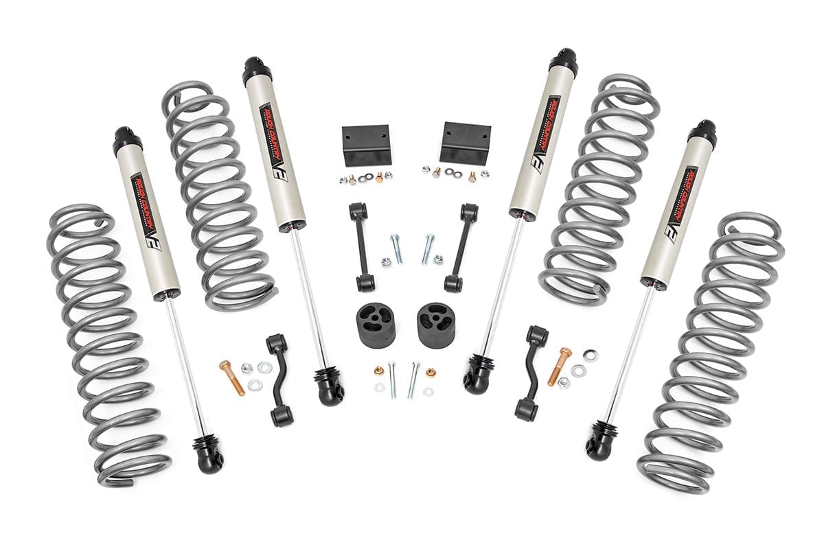 2.5 Inch Lift Kit Coils V2 Jeep Wrangler Unlimited Rubicon 4WD (2024-2026) Rough Country