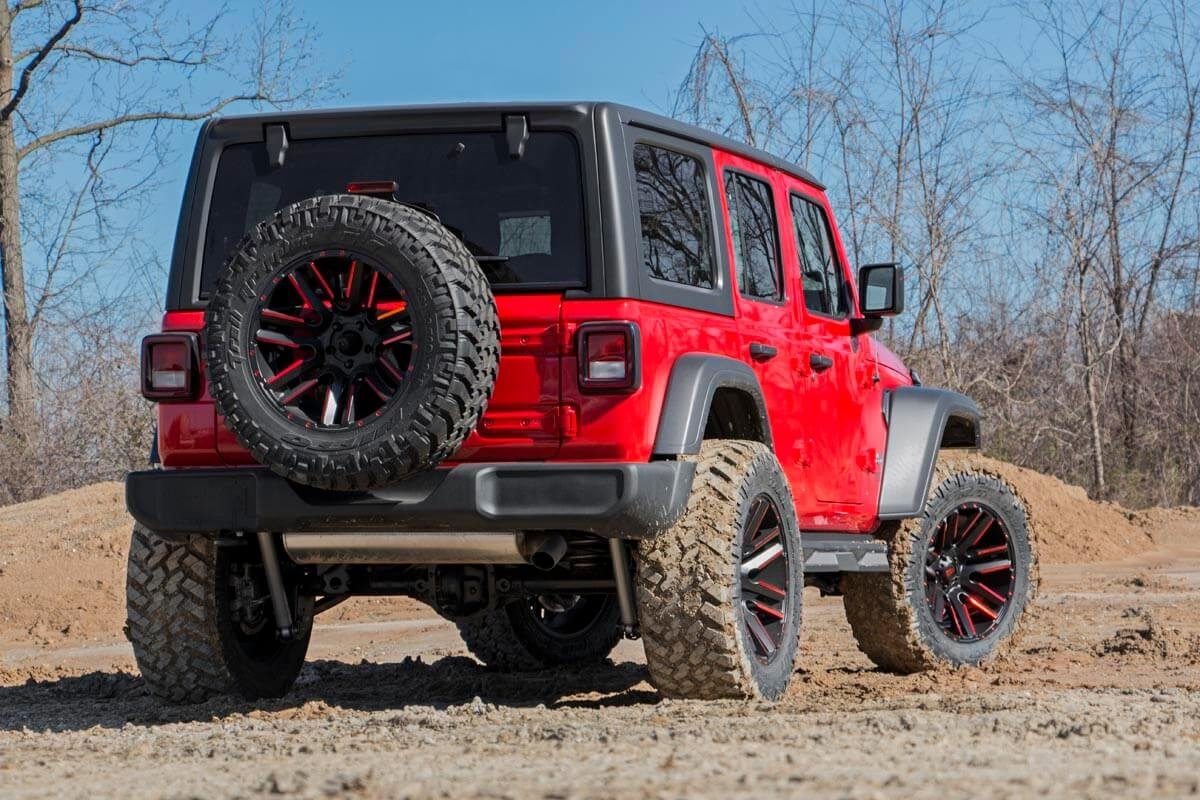 3.5 Inch Lift Kit C/A Drop Stage 1 M1R Jeep Wrangler JL 4WD (24-25) Rough Country