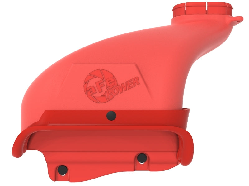 aFe Rapid Induction Dynamic Air Scoop 2021+ Ford F-150V6/V8 - Red