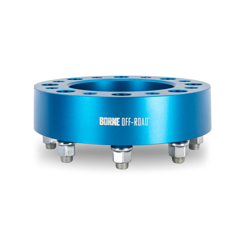Mishimoto Wheel Spacers 8x180 124.1 50 M14 Blue